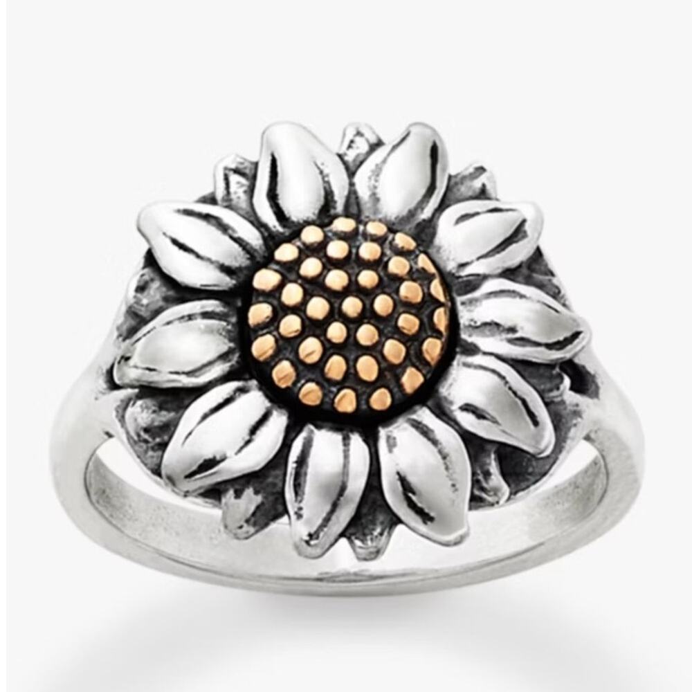 James Avery Wild Sunflower Ring SIZE 7
